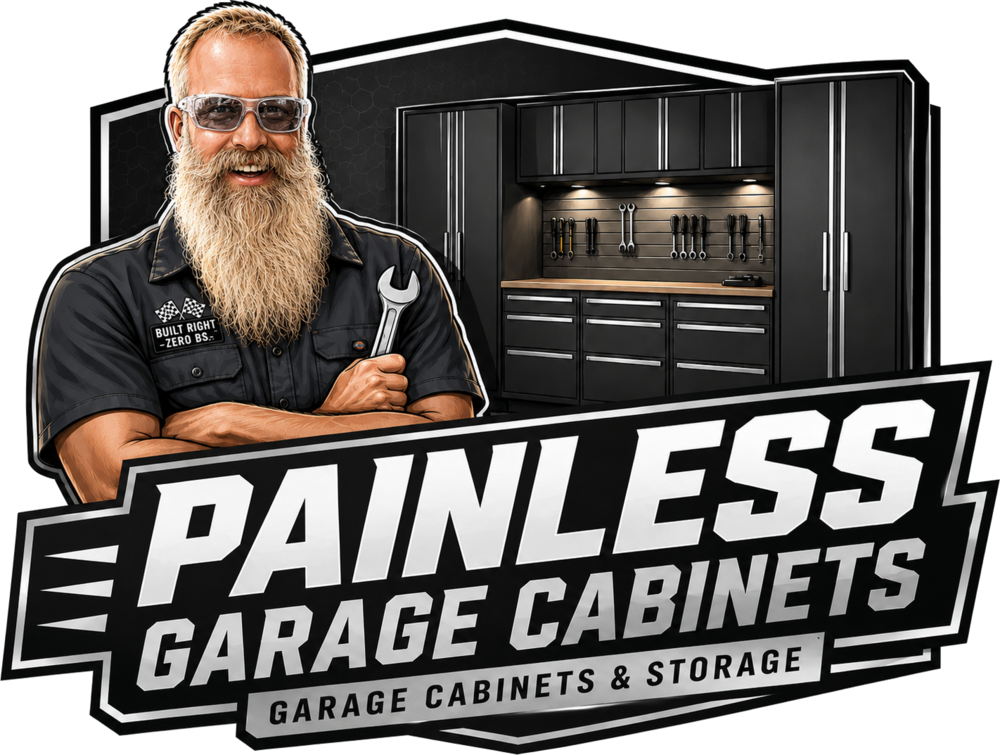Painless Garage Cabinets — garage cabinets and storage